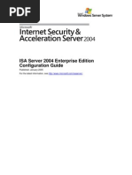 ISA Server 2004 Enterprise Edition Configuration Guide