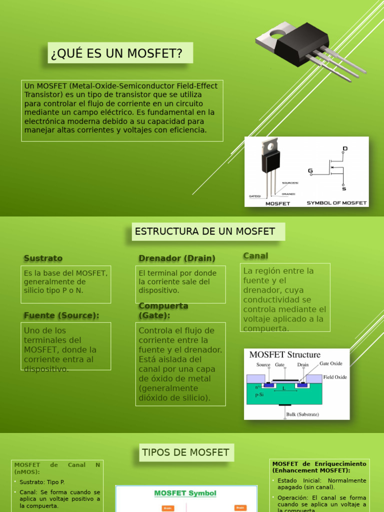 Mosfet 1 | PDF | Mosfet | Tecnología de información y comunicaciones