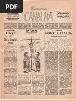 Jornal Banana Canalha.1991.Ed.1 - Bis