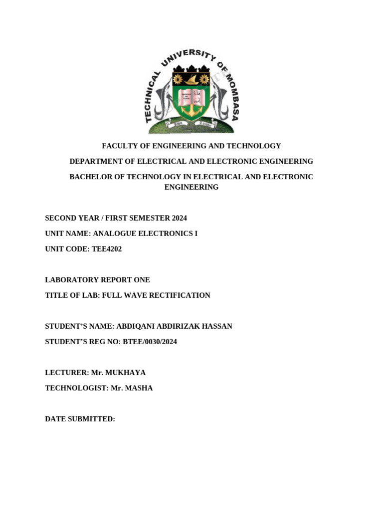 Rectifiers Pdf Rectifier Diode