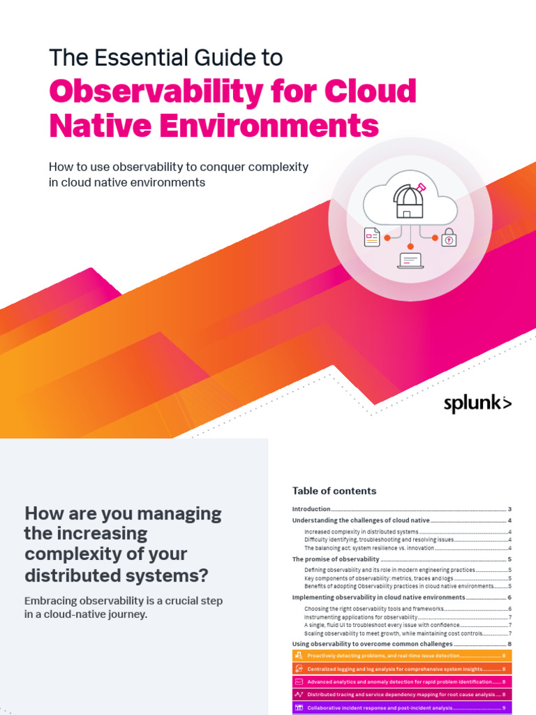 Observability in Cloud Native Systems | PDF | System | Information ...