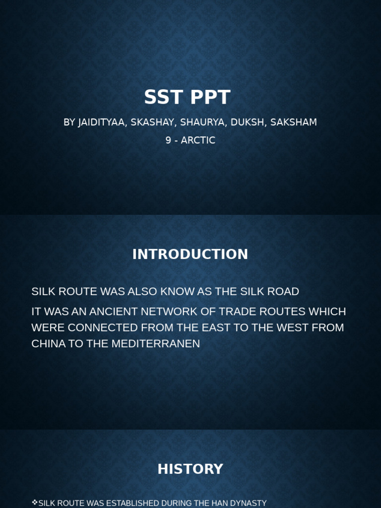 Silk Route: History & Impact | PDF | Silk Road | Asia
