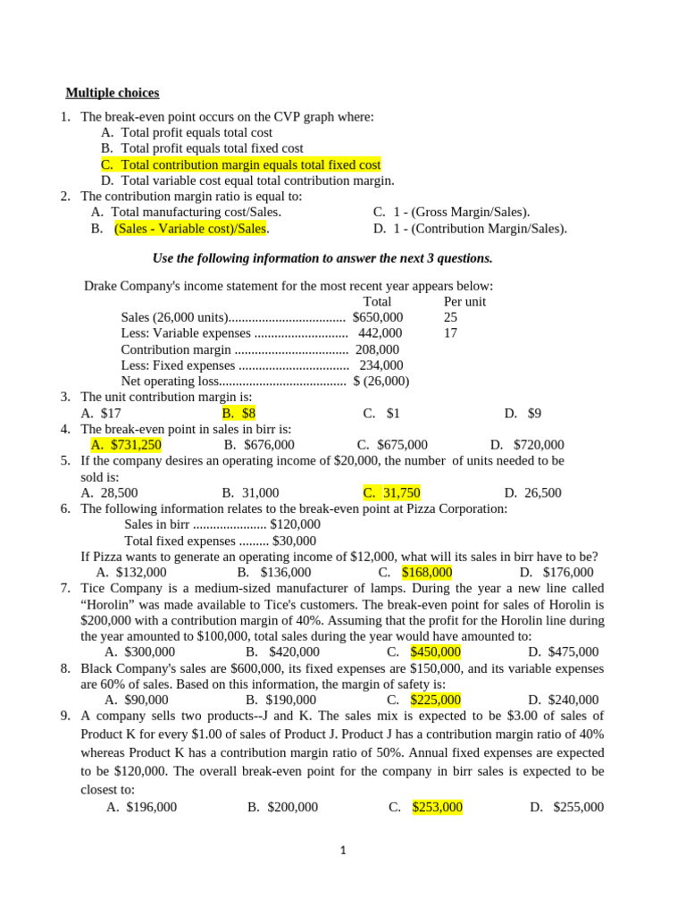 Cost-II Questions | PDF | Business Economics | Management Accounting