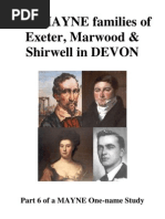 Download The MAYNE families of Exeter Marwood  Shirwell DEVON by Nebukadnezza SN80231699 doc pdf