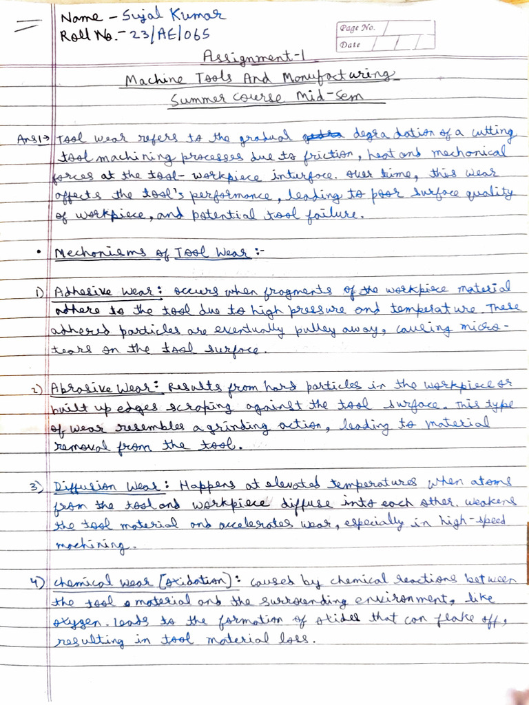 MTM Assignment 1 | PDF