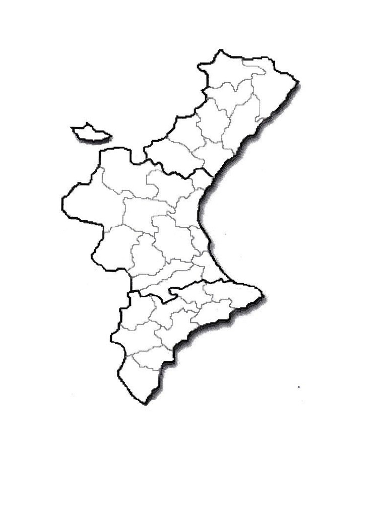 Mapa Mut Comarques Valencianes | PDF