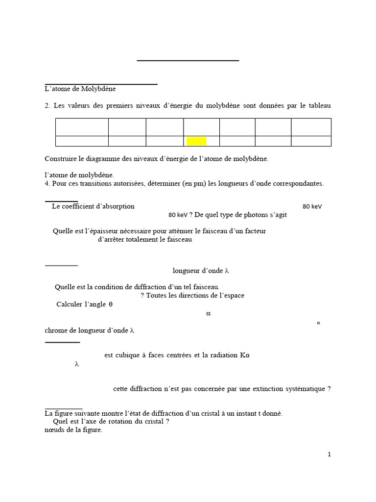 TD3 Phys - Matériaux 2023 2024 | PDF | Arséniure de gallium ...