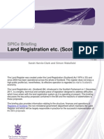 SB 11-88 Land Registration Etc (Scotland) Bill (791KB PDF