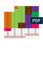 JADUAL WAKTU 2012