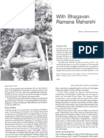 Swami Damodarananda With Ramana Maharishi