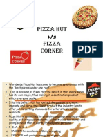 Pizza Hut Vs Pizza Corner
