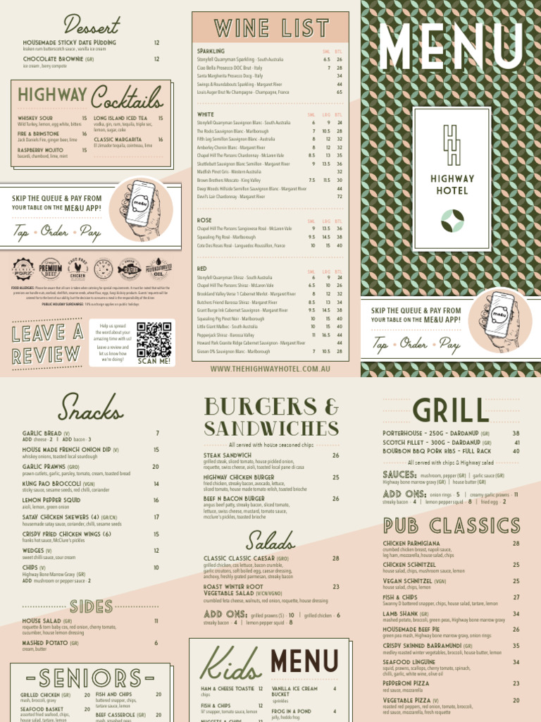 Main WHW Highway Hotel 20062024125907 | PDF | Hamburgers | Salad