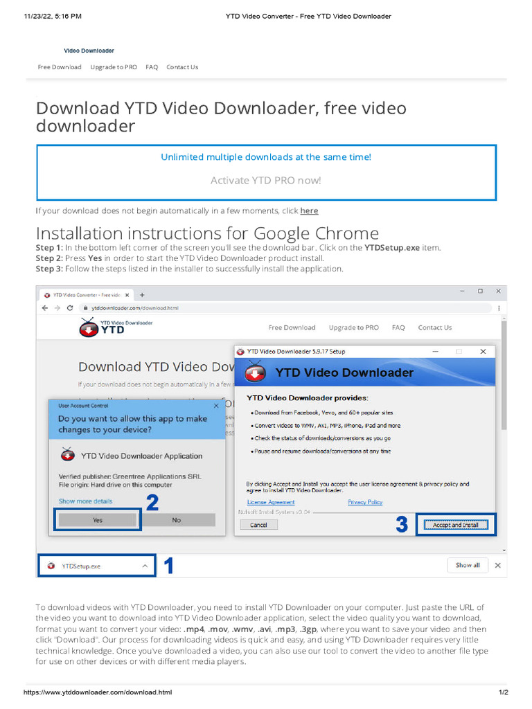 Image Result For Ytd Video Converter Free Video Downloader