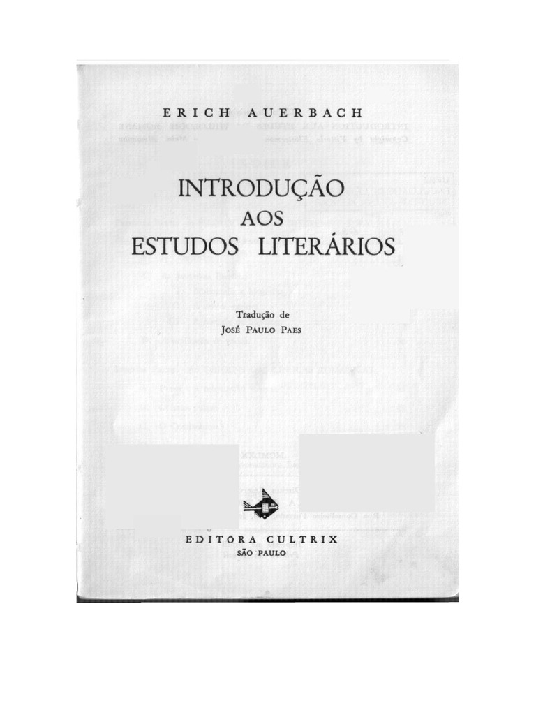 Excerto Auerbach Vocabulário | PDF