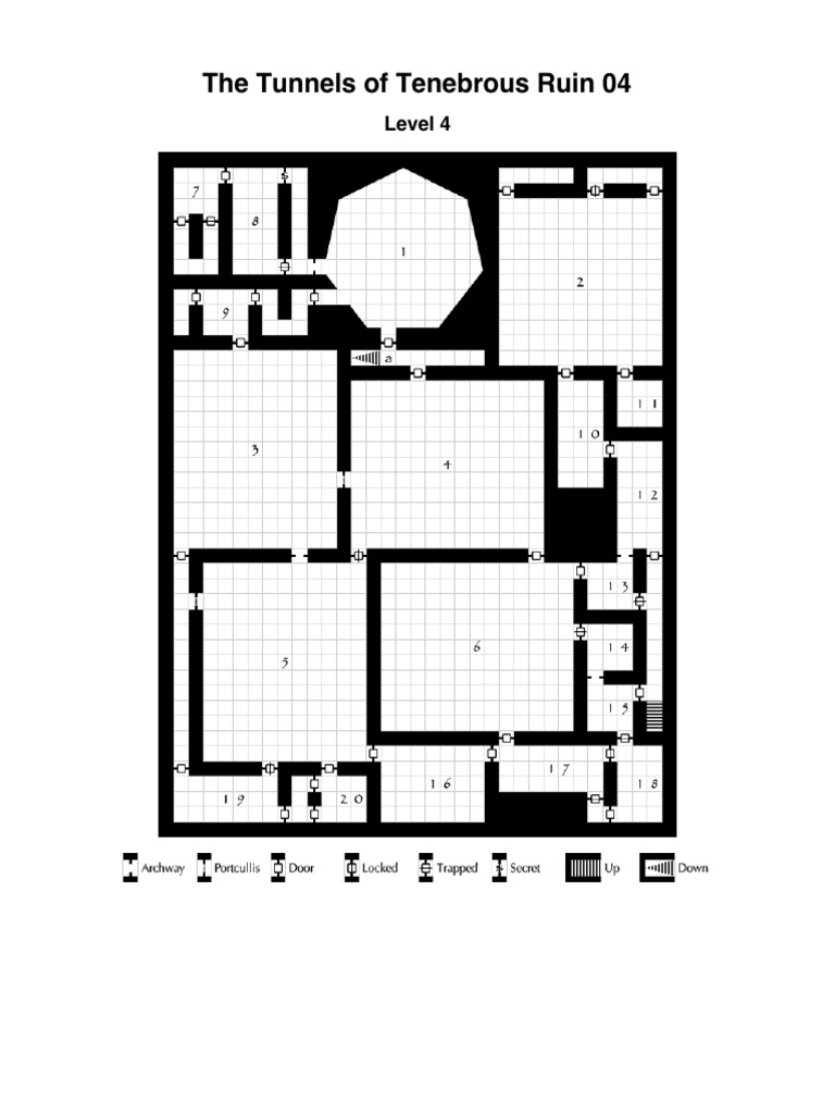 Tunnels of Tenebrous Ruin Overview | PDF