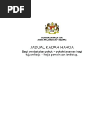 SENARAI HARGA BARANG