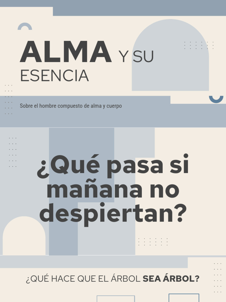 Alma Racional: Esencia y Facultades | PDF | Alma | Razón