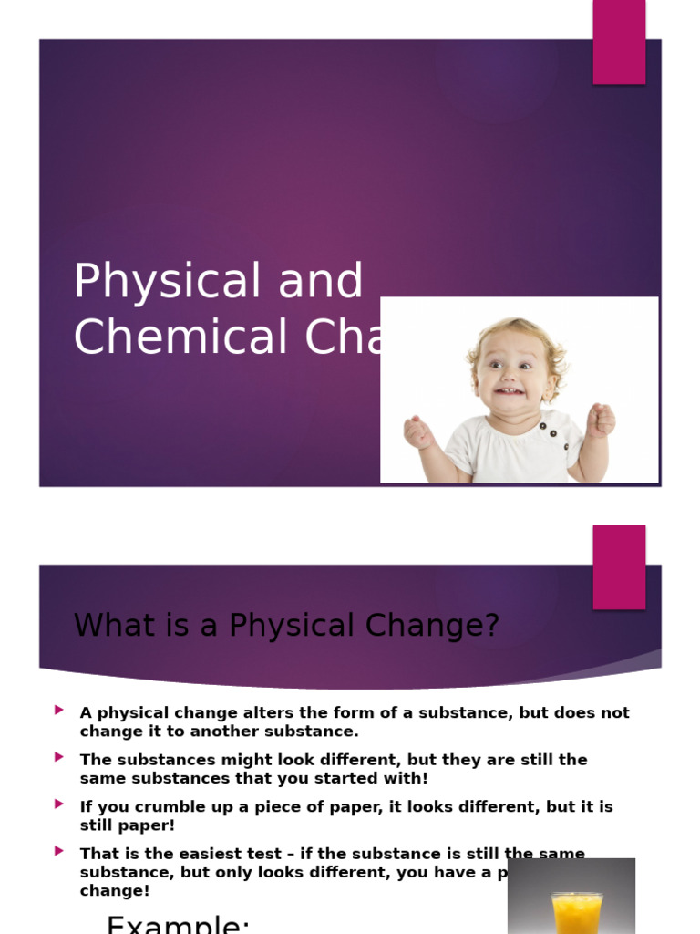 Physical or Chemical Changes | PDF | Chemical Substances | Physical ...