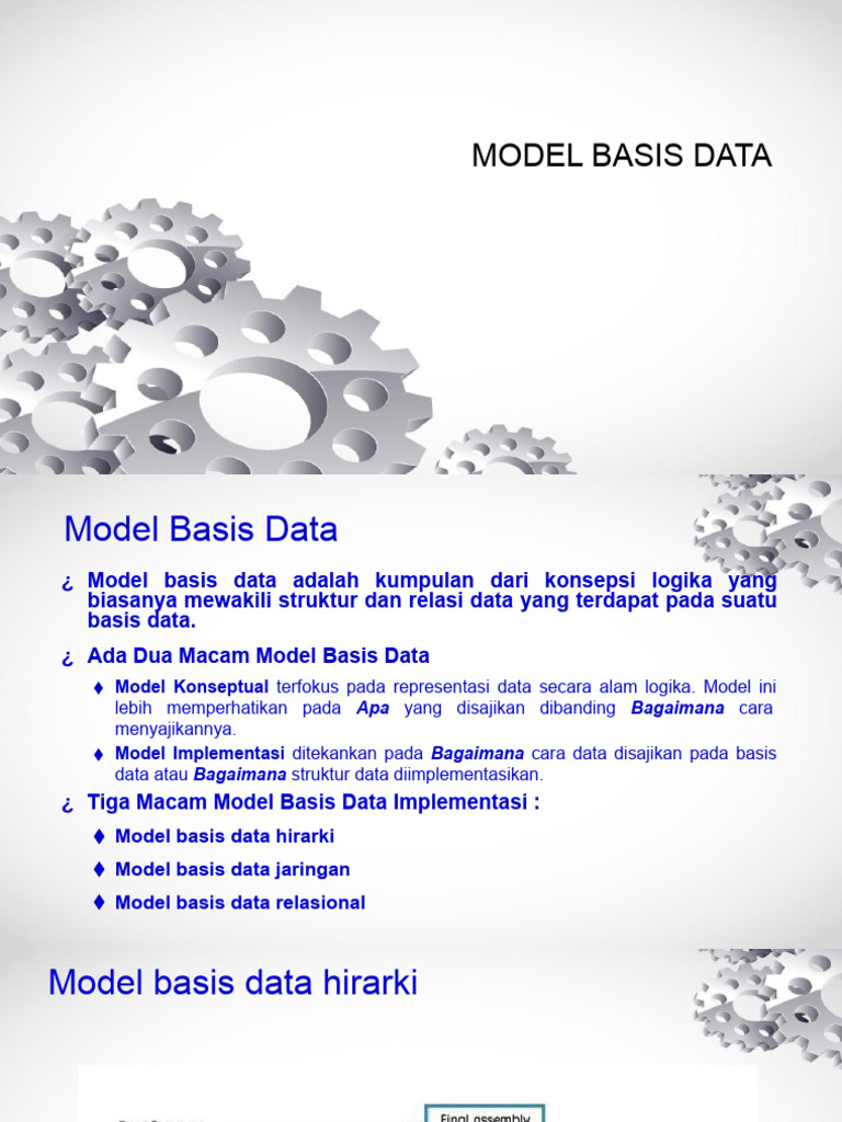 CHAPTER-3 MODEL BASIS DATA.pptx | PDF