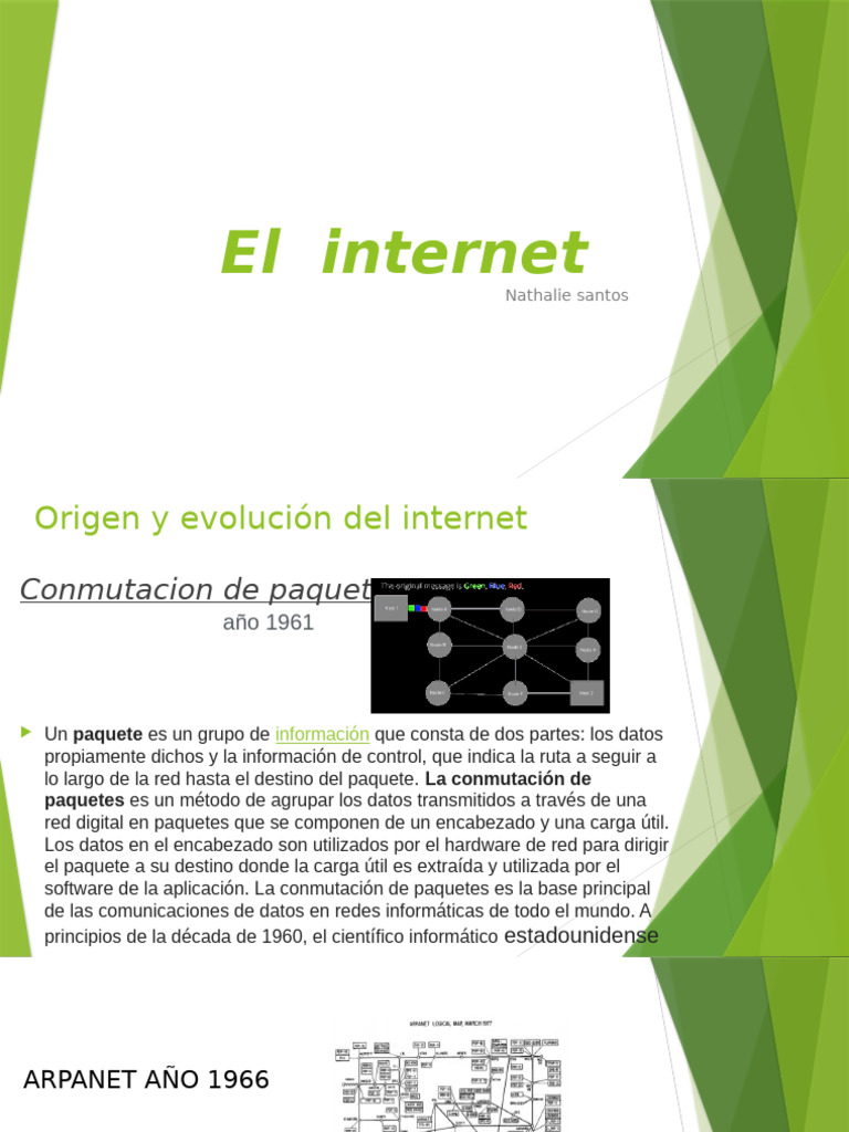 El Internet | PDF | Red mundial | Internet y web