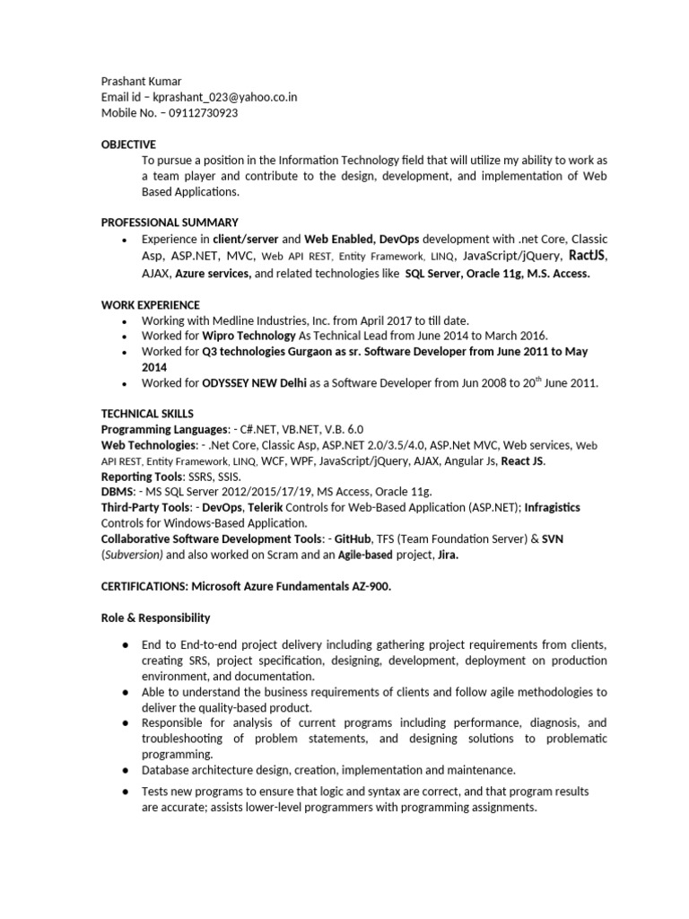 Prashant Kumar | PDF | World Wide Web | Internet & Web