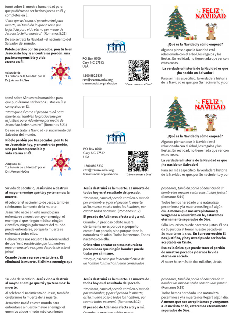 La Verdadera Historia de la Navidad | PDF | Pecado | María, madre de Jesús