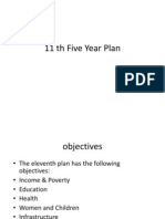 11 TH Five Year Plan