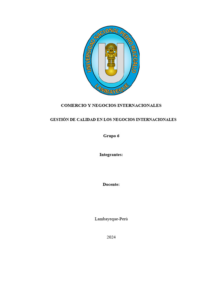 Copia de Capítulo 2 - Gestión de Calidad | PDF | Gestión de la calidad ...