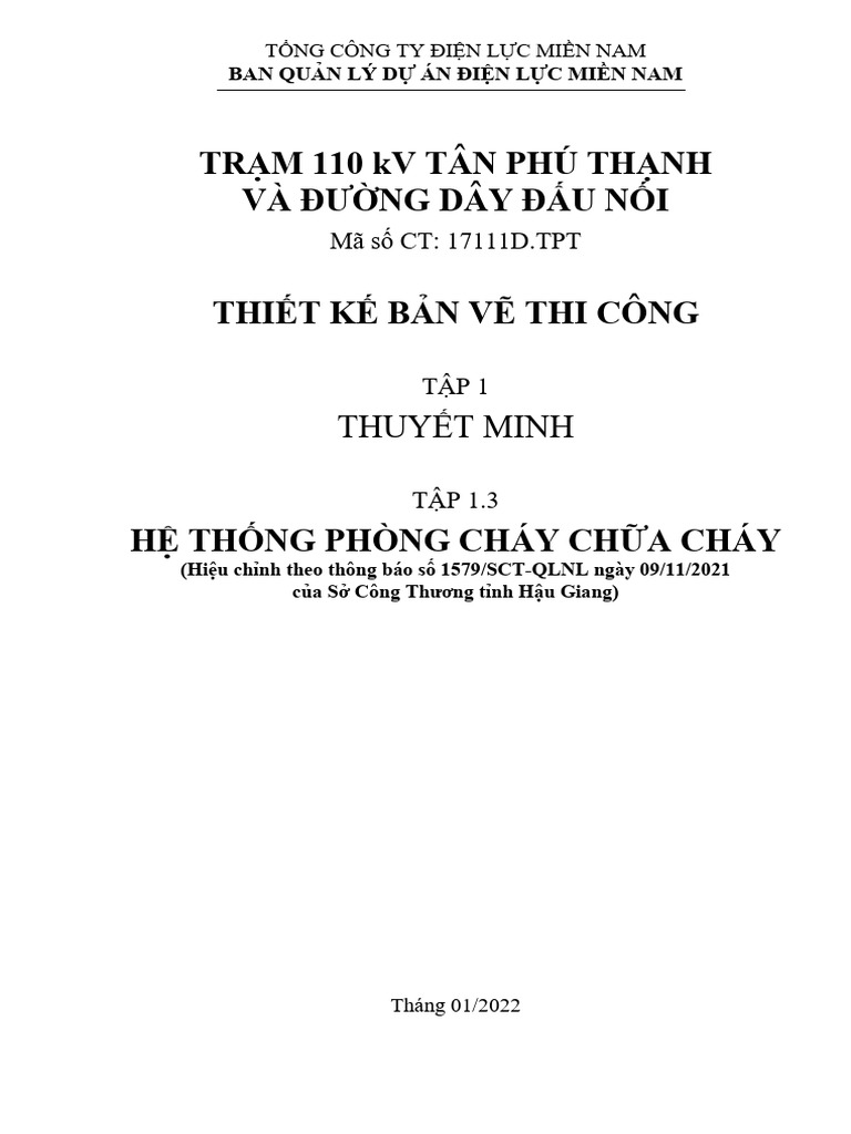 Tap 1.3 - He Thong PCCC - Sign | PDF