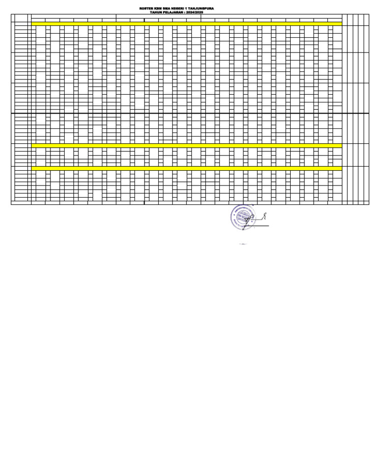 Roster Landscape 2024-2025 | PDF