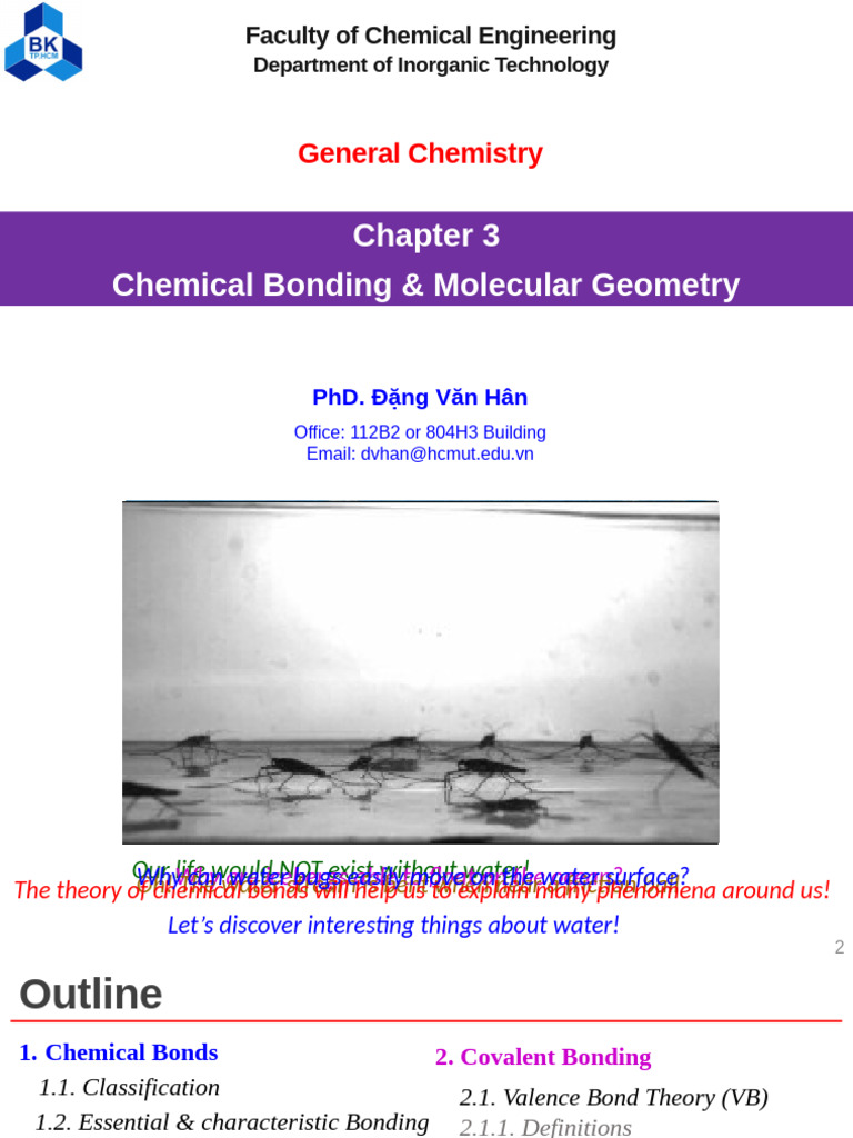 Chapter 3 - Chemical Bonding | PDF | Chemical Bond | Chemistry