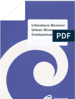 LiteratureReviewUrbanRiverContaminants[1]