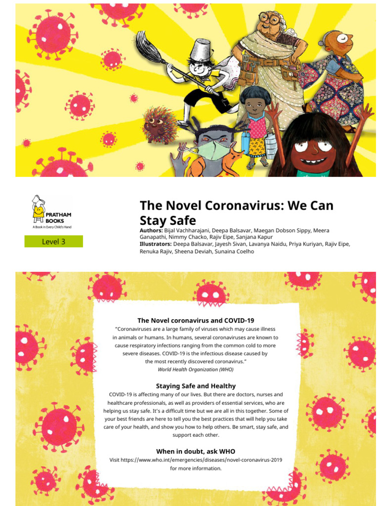 COVID The Novel Coronavirus We Can Stay Safe | PDF | Medical ...