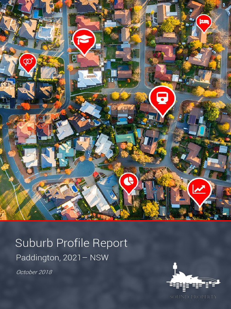 SPG Suburb Report Paddington NSW 2021 October 2018 | PDF | Market ...