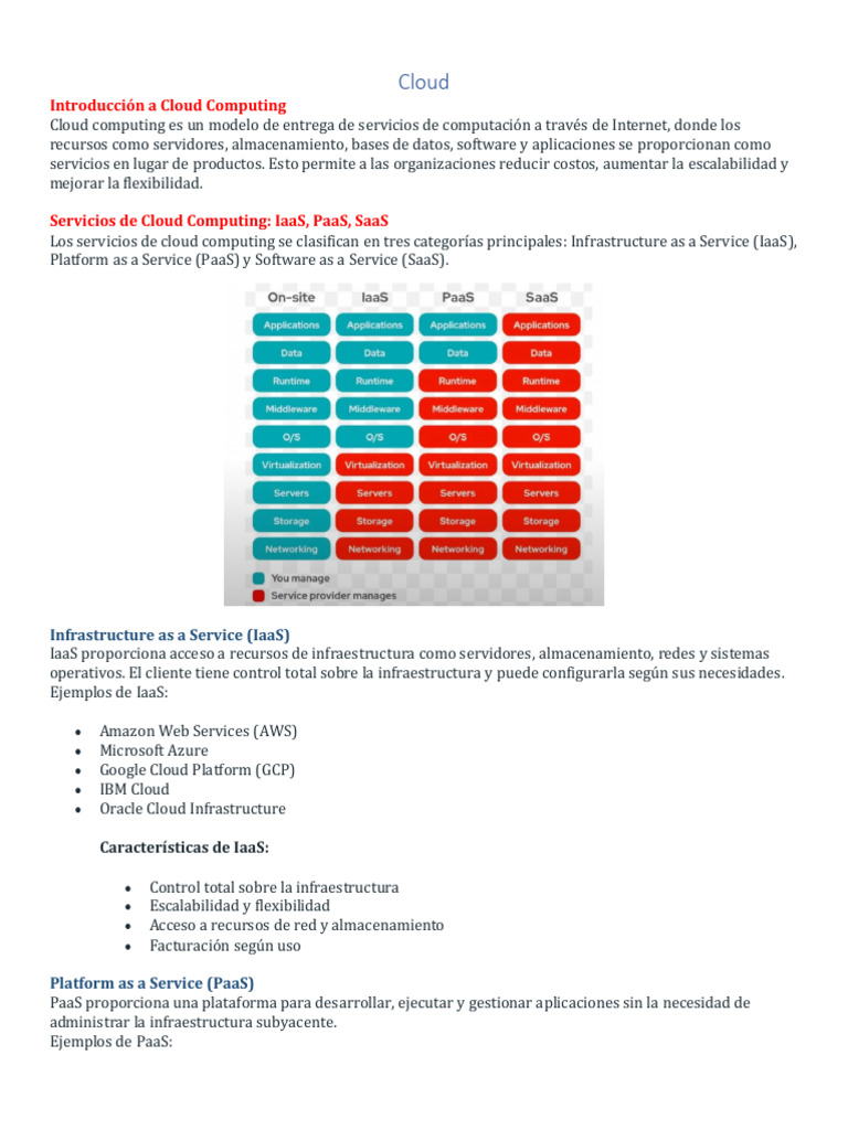 Guía Completa de Cloud Computing | PDF | Computación en la nube ...