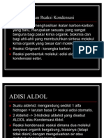 Reaksi Adisi Dan Reaksi Kondensasi