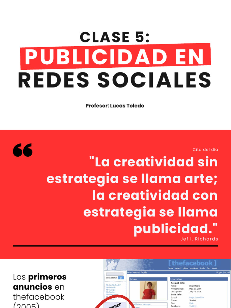 Estrategias de Publicidad en Redes Sociales | PDF | Publicidad | Facebook
