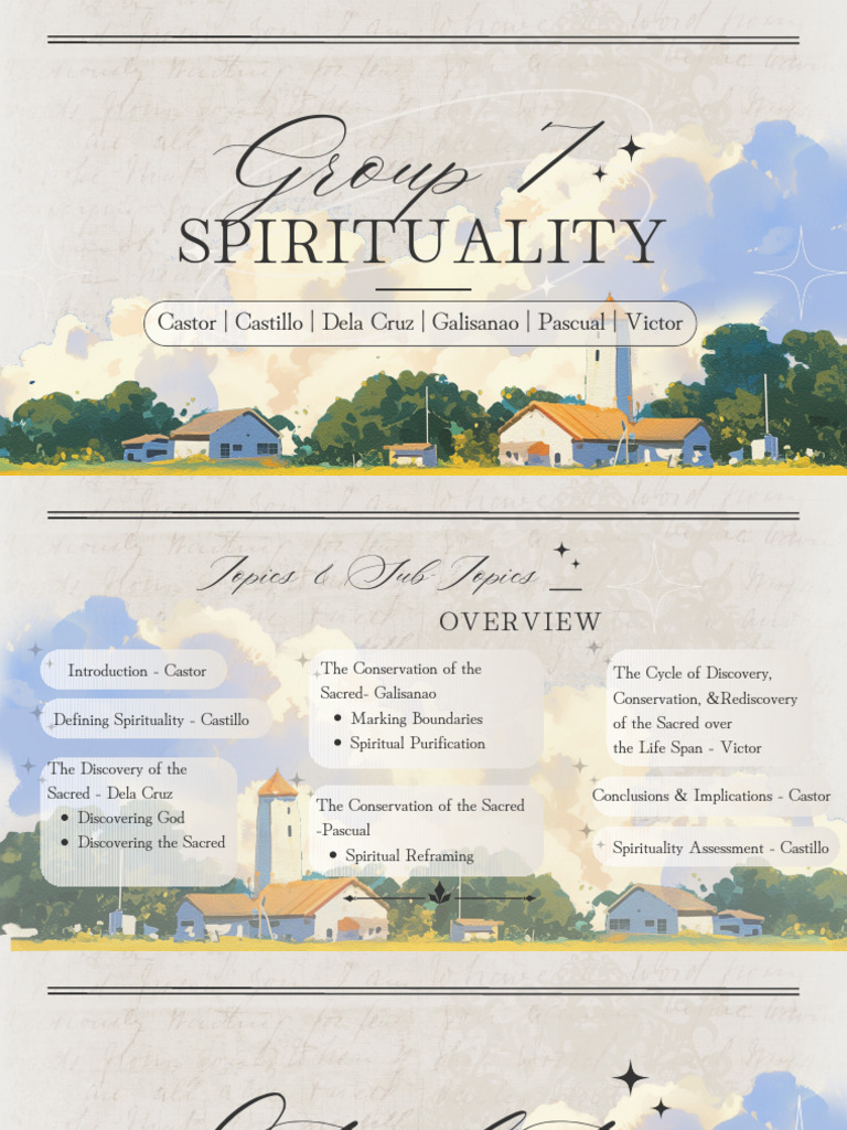 Group 7 Spirituality | PDF | Spirituality | Psychology