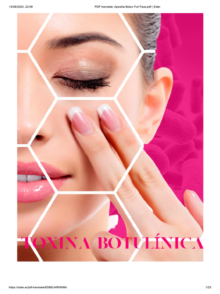 Aplicaciones de la Toxina Botulínica | PDF | Toxina botulínica | Sinapsis