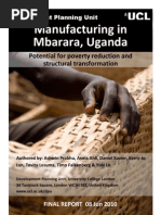 Manufacturing in Mbarara Uganda