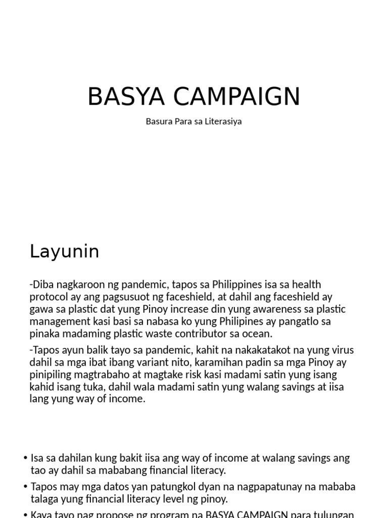 Basya Campaign | PDF