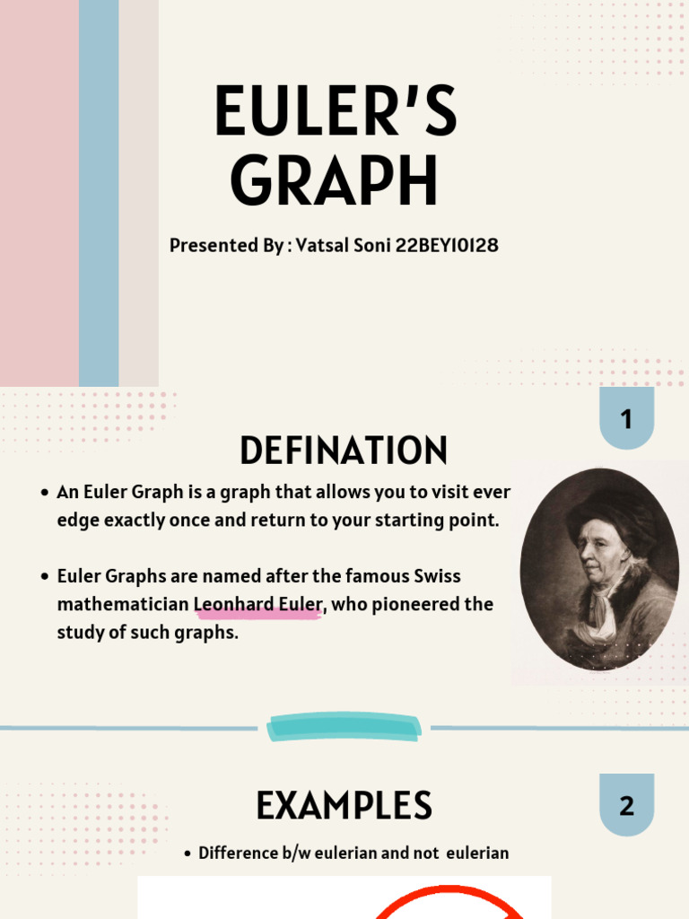 Understanding Euler Graphs and Their Uses | PDF