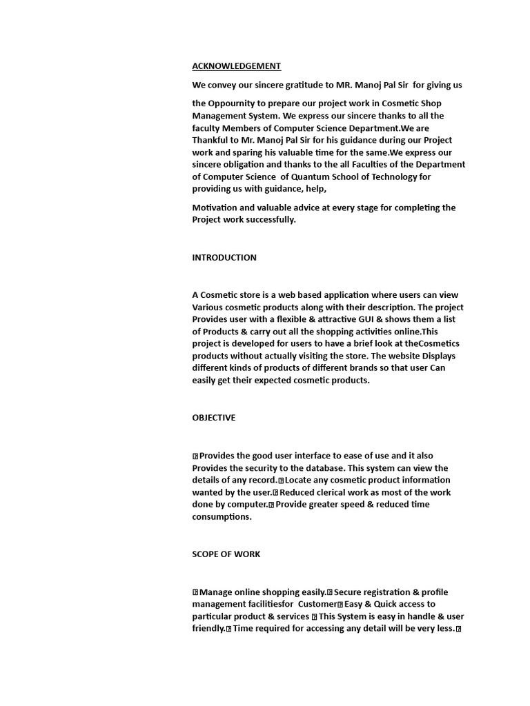 Document (Project Report | PDF | Html | World Wide Web