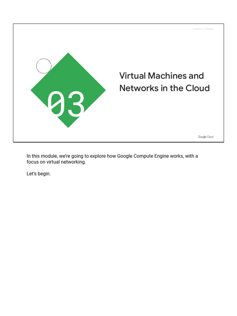Google Cloud VPC and Compute Engine Overview | PDF | Domain Name System ...