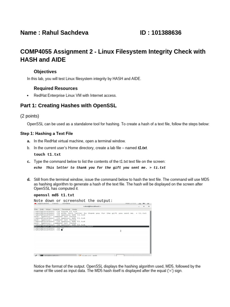 Repair Linux Filesystem