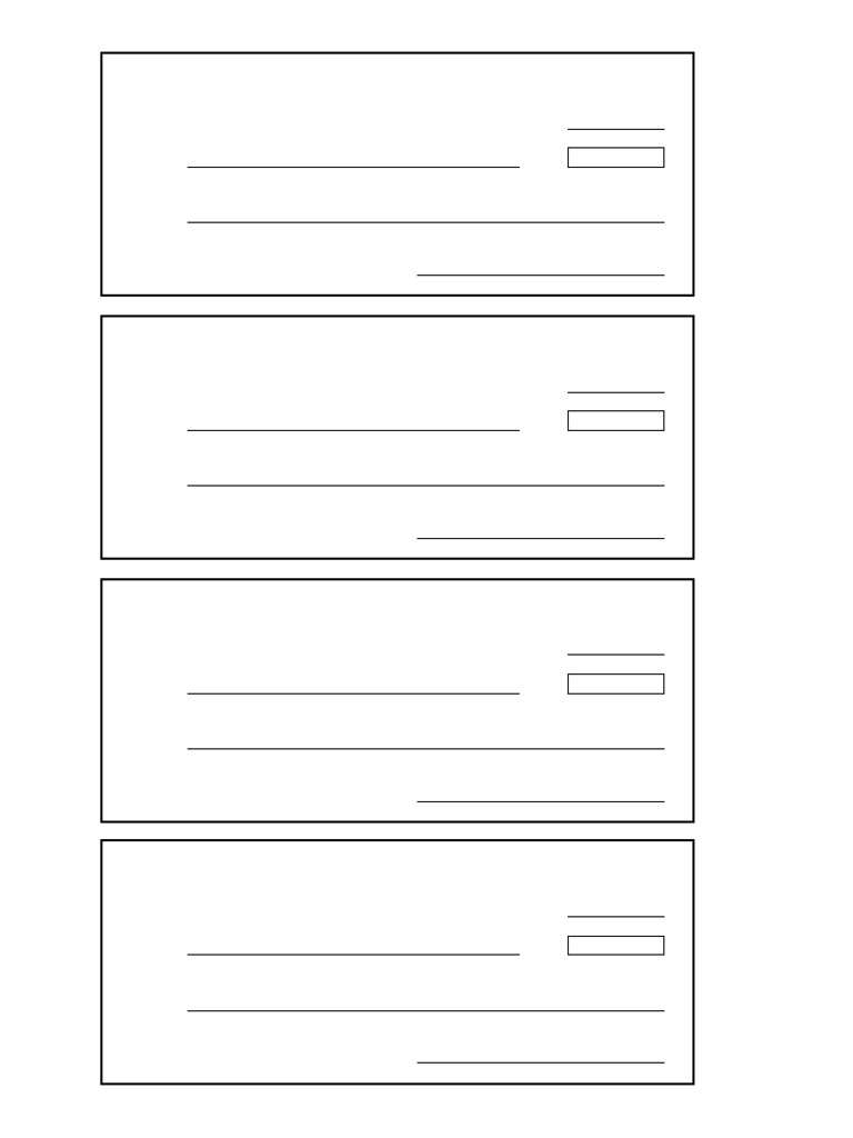 Blank checks pdf