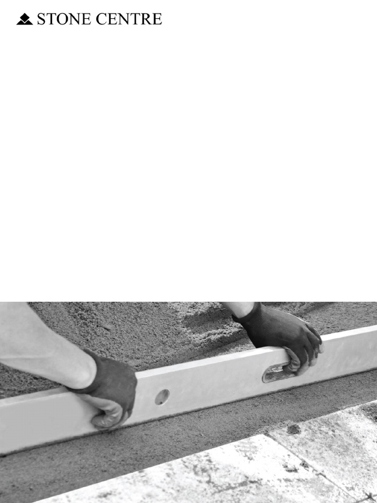 Travertine Installation Guide and Tips | PDF | Concrete | Adhesive