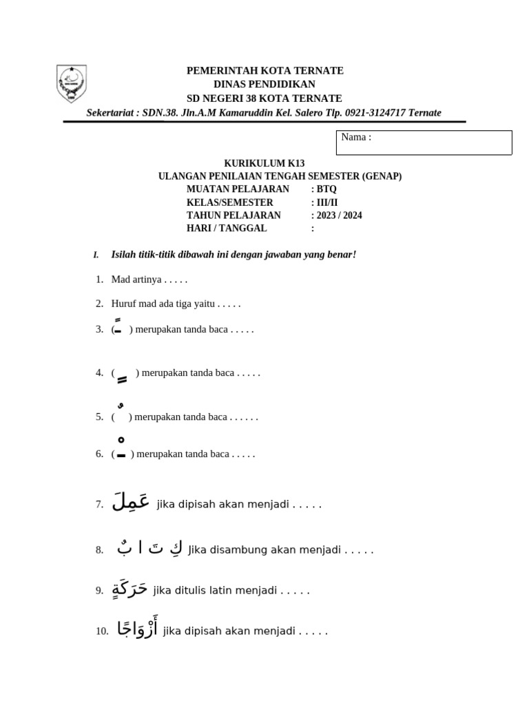 kELAS 3 | PDF