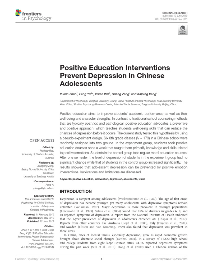 Article 19 pdf emotions positive psychology
