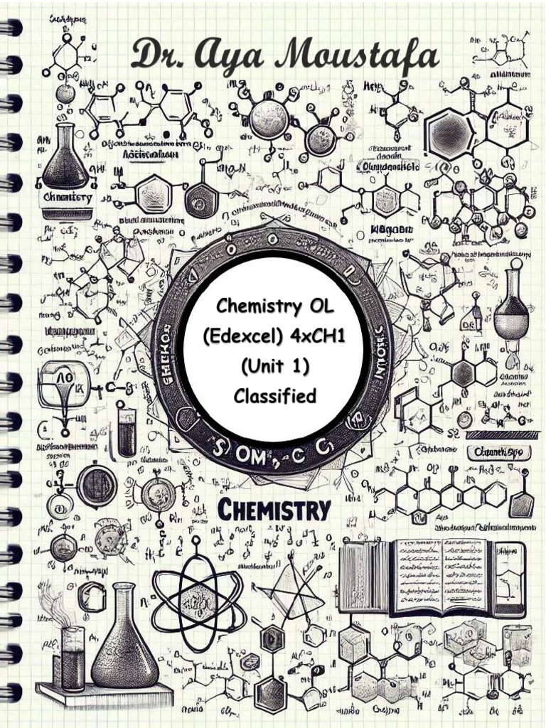 IG-Chemistry OL-PEARSON U1 - Classified Notes-With Cover | PDF ...